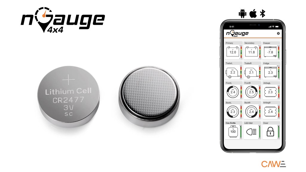 Battery for External TPMS CR1632 